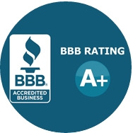 A+ Rating on Better Business Bureau