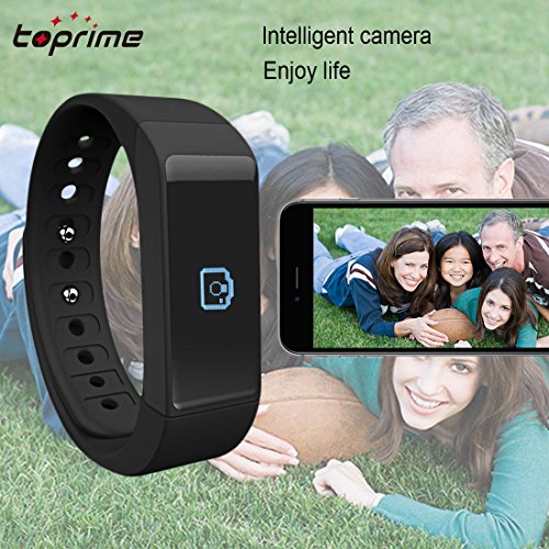 Toprime Fitness Activity Tracker Wearable Waterproof Smart Band with MultiFunctions