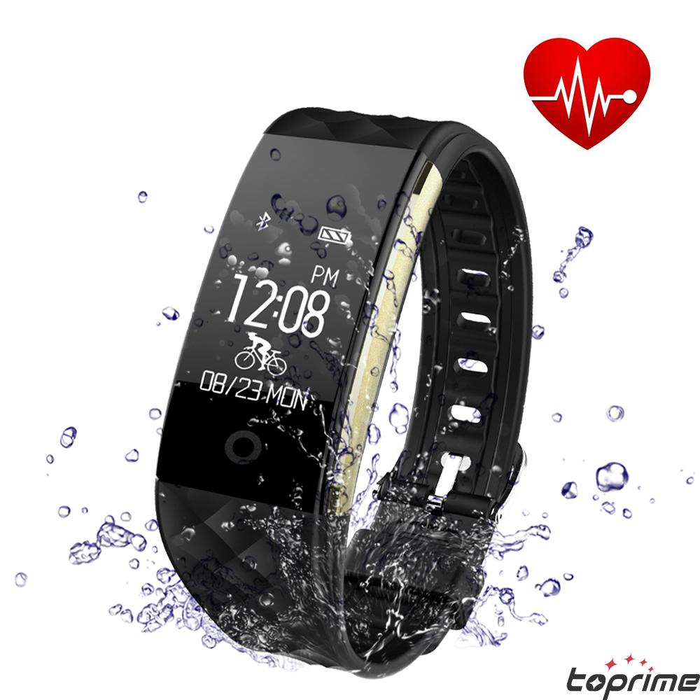 Fitness Tracker, Toprime Waterproof Activity Tracker with Heart Rate Monitor Sleep Monitor