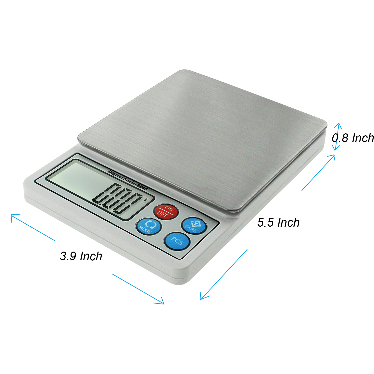 600g 0.01g Elite Series Digital Pocket Weight Scale,Gray