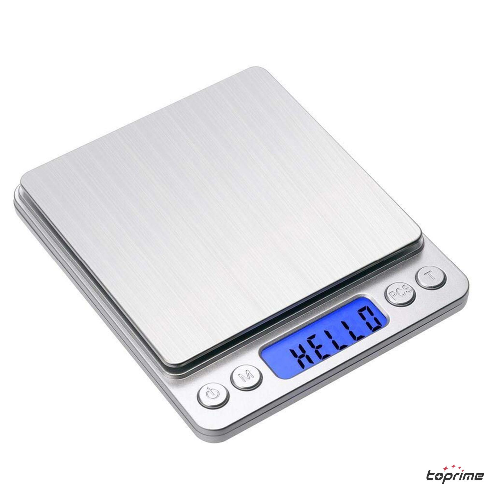 Toprime Gram Digital Scale Mini Size 500g 0.01g